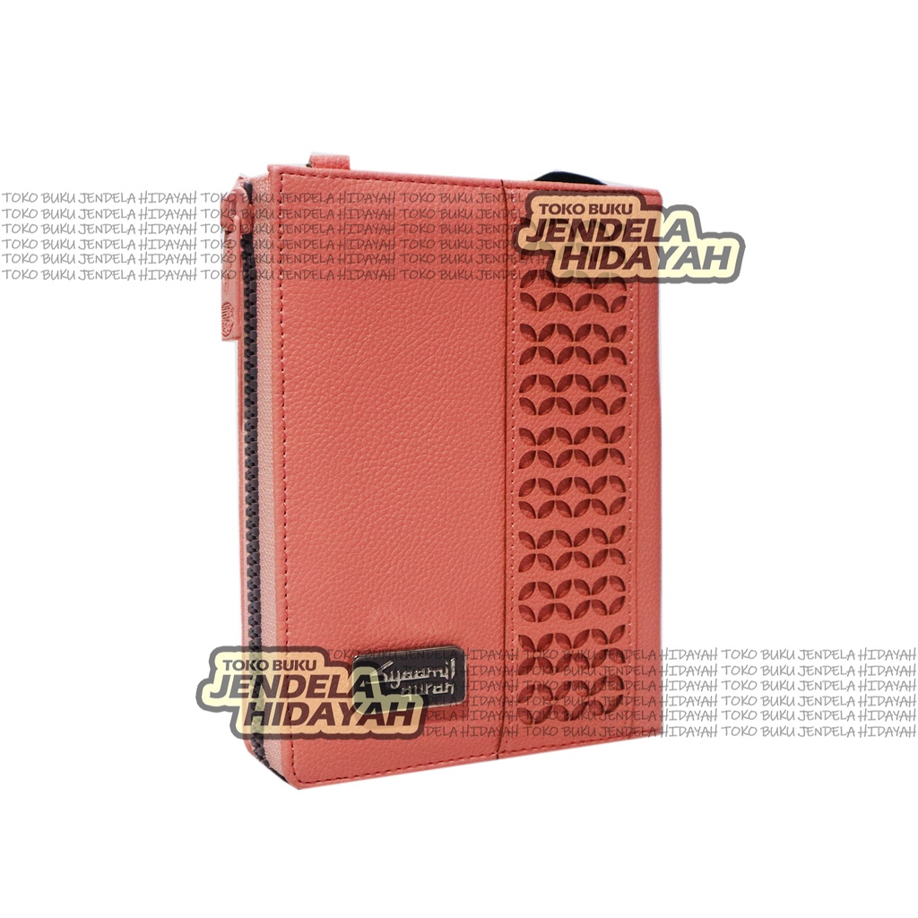 ( BISA CUSTOM CETAK NAMA ) AZALIA ZIPPER B6 Mushaf Al Quran - Alquran Rainbow Yasmina Jaket Zipper B