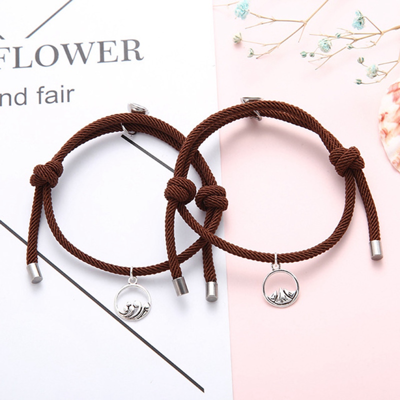 Attract Couples Bracelets Eachother Handmade Rope Bracelet Male And Female Students Korean Version Of Gifts
