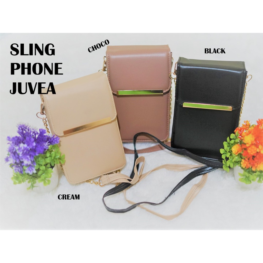 TAS SLING PHONE JUVEA TAS FASHION WANITA [SIAP KIRIM]