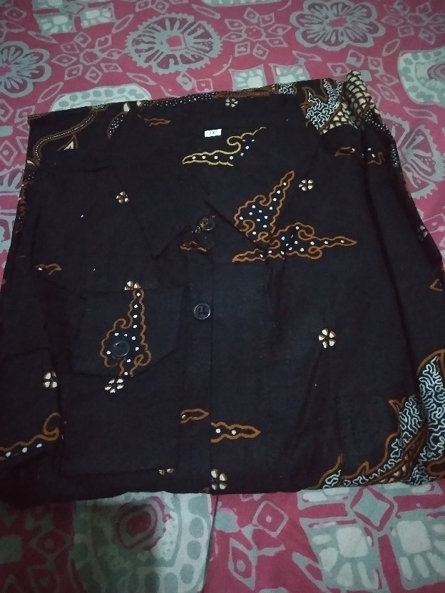 [bisa Cod]kemeja Batik Kemeja Premium Reguler Fit Baju Batik Pria Lengan Panjang
