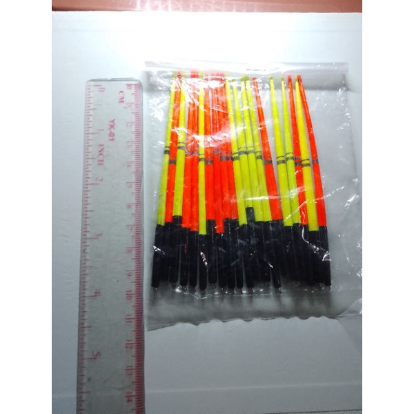 Pelampung pancing jarum/pelampung jarum 10cm ,isi 10pcs
