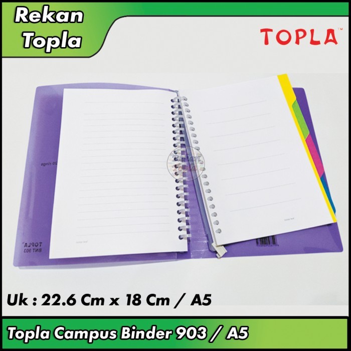 

Lucu Binder Campus A5 / Notebook A5 / Buku Binder 20 Lubang / Buku Tulis Sale!!!