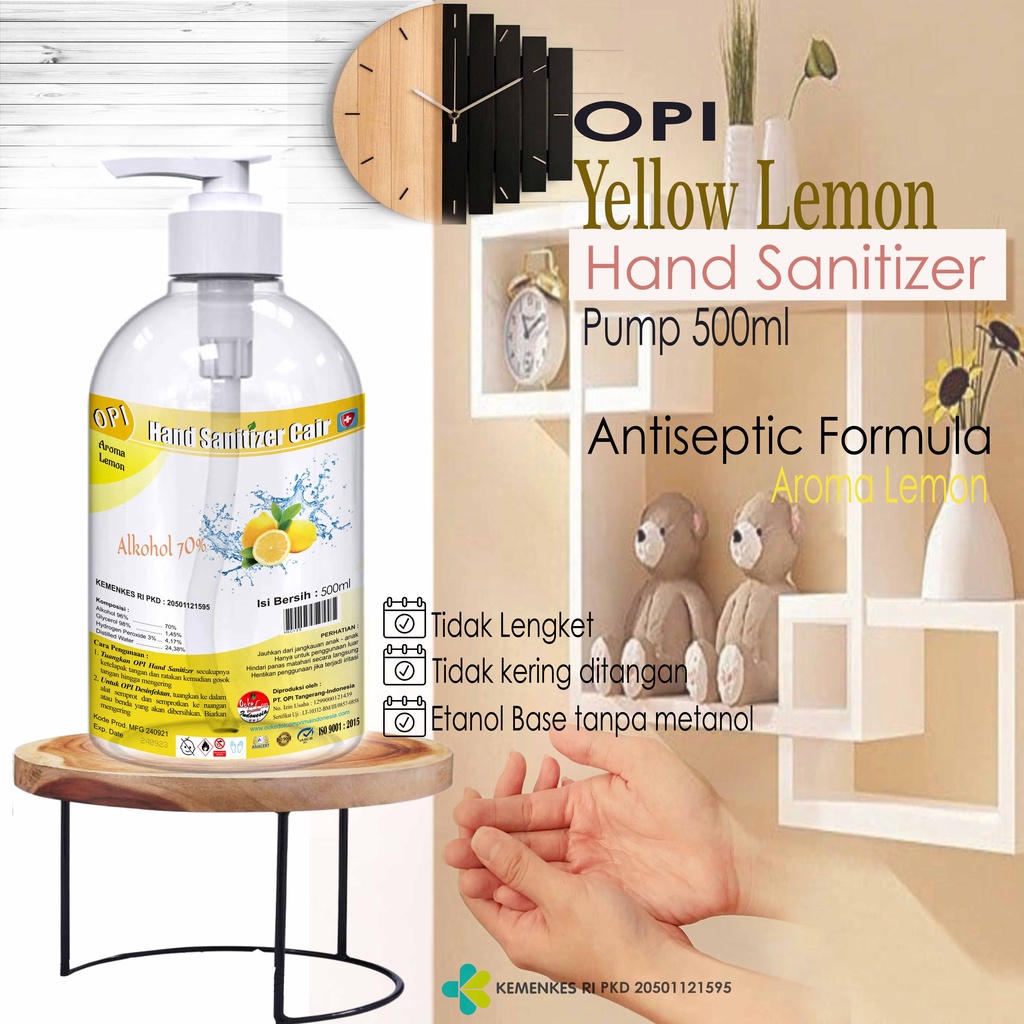 Hand sanitizer 5 Liter, 1 Liter dan 500ml cair dan gel  varian wangi KEMENKES sudah ada izin edar resmi by Oke sabun suplayer