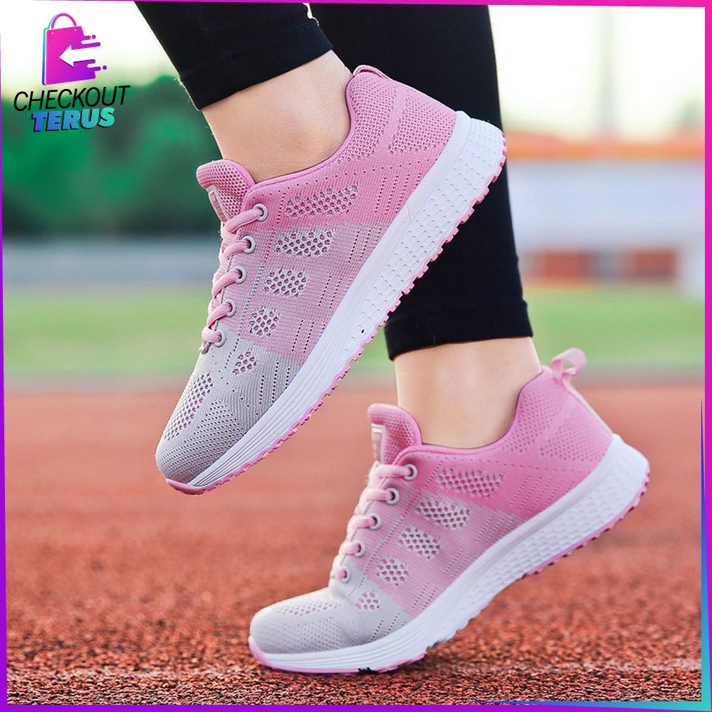 CT S4 122 Sepatu Kets Wanita Sepatu Olahraga Wanita Sneakers Jogging Sepatu Olahraga Fashion Wanita