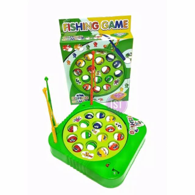 Mainan Pancing Ikan Berputar Fishing Game Kail