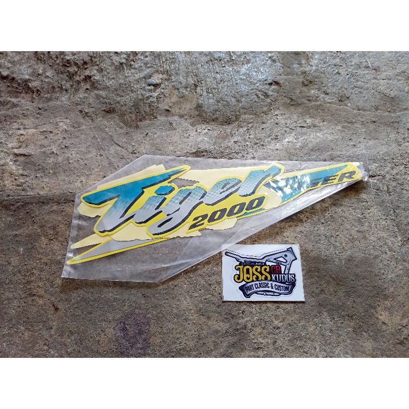 STIKER TIGER LAMA /TIGER LAWAS