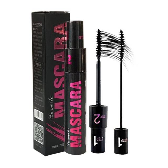 Lameila Mascara 2 Step Maskara Waterproof Shopee Indonesia