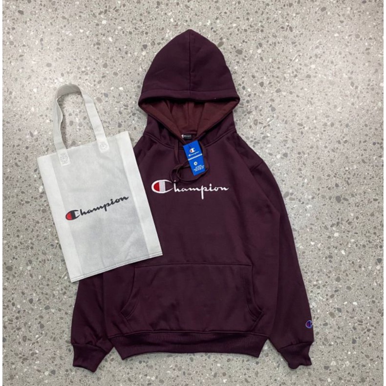 Jaket Champion - Hoodie Pria - Jaket Unisex Champion - Sweater Champion Art Bordir