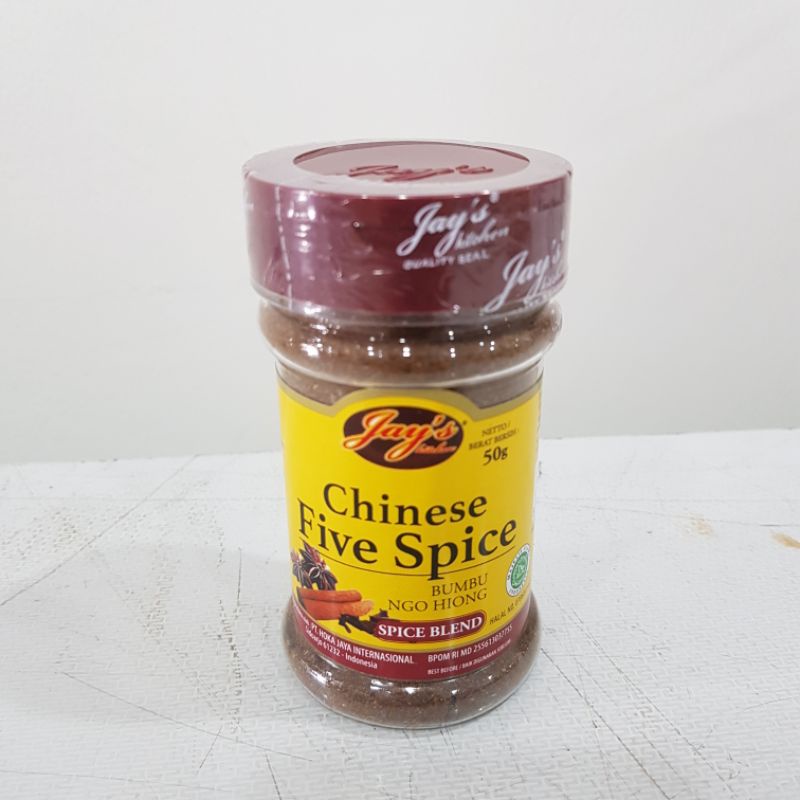 

Jays Chinese Five Spice/Bumbu Ngohiang 50gr