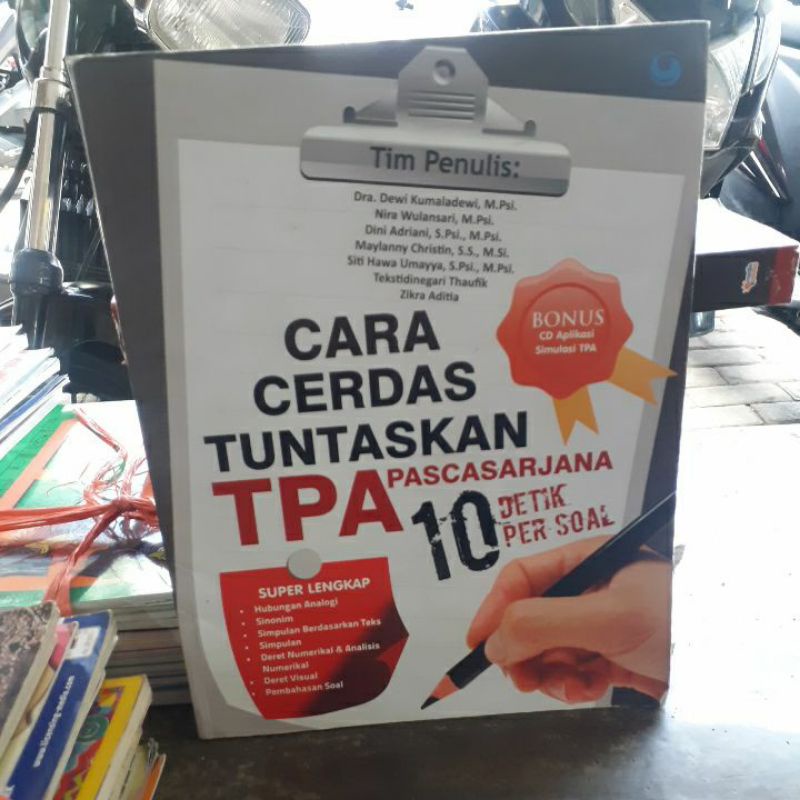 

BUKU ORIGINAL CARA CERDAS TUNTASKAN TPA PASCASARJANA