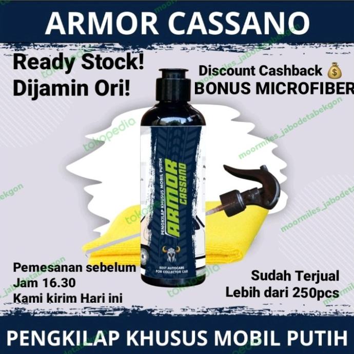 Moormiles Pengkilap dan Pembersih Mobil Putih Armor Cassano