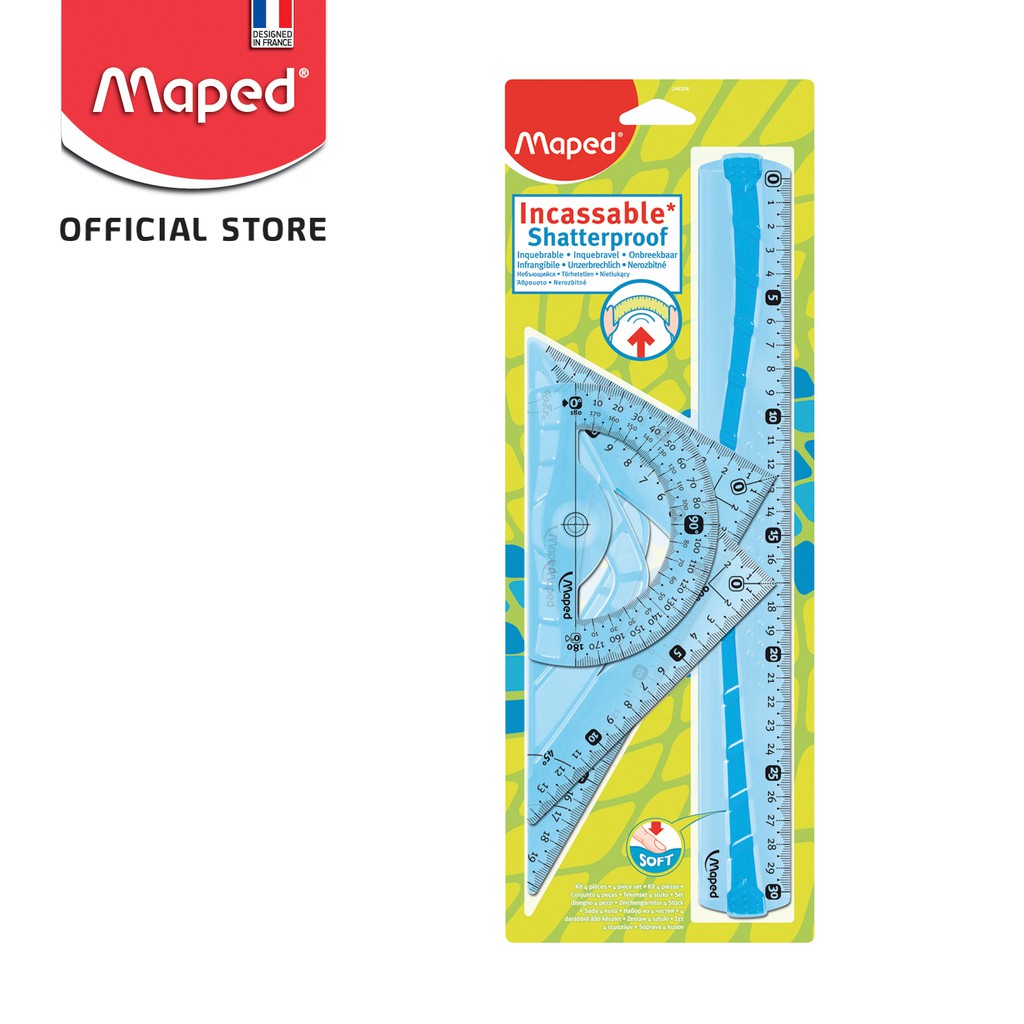 

Maped Penggaris Flex Maxi set - 4 pcs