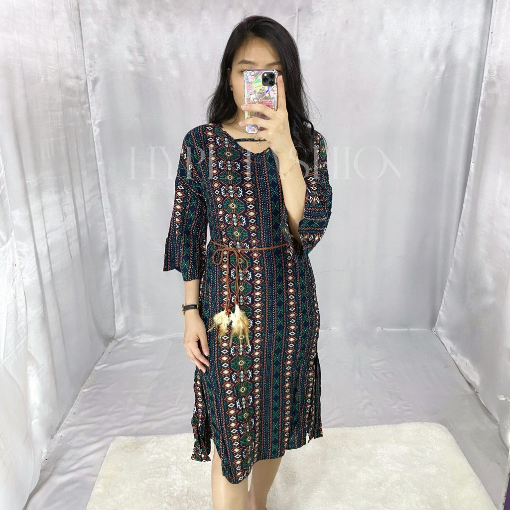 DRESS INDIANA MAXI IMPORT