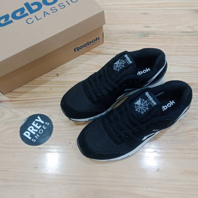 REEBOK GL 6000 BLACK WHITE