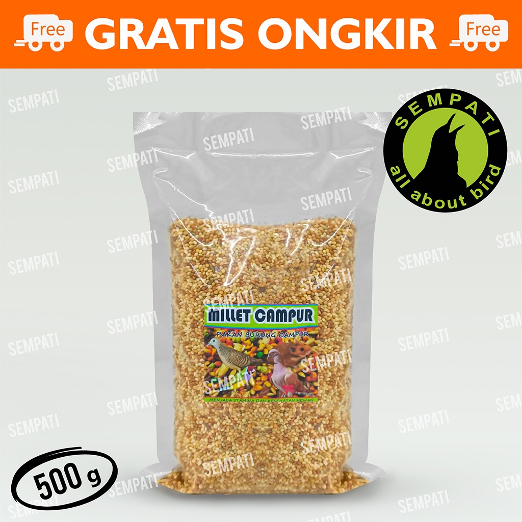 Jual Milet Campur Biji Millet Campur Milet Putih Merah Kuning Biji Sawi