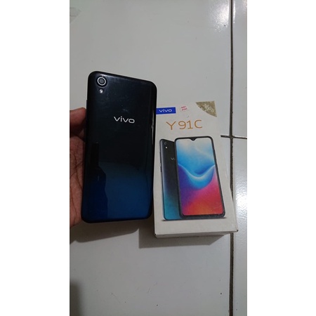 vivo y91c 2/32gb fullset-normal-second-murah