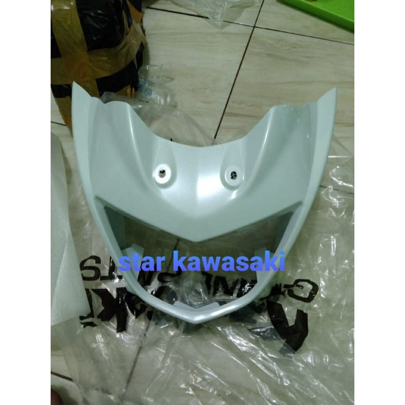 Batok lampu depan ninja r barong putih original