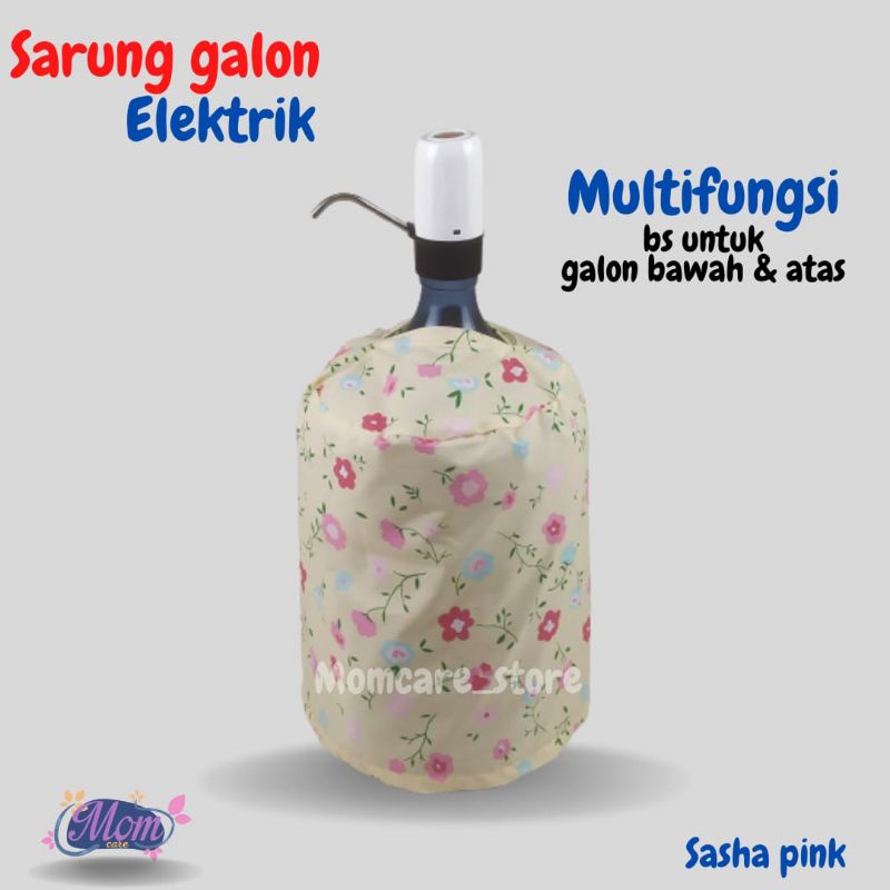 sarung galon air atas dan bawah Sasha cream