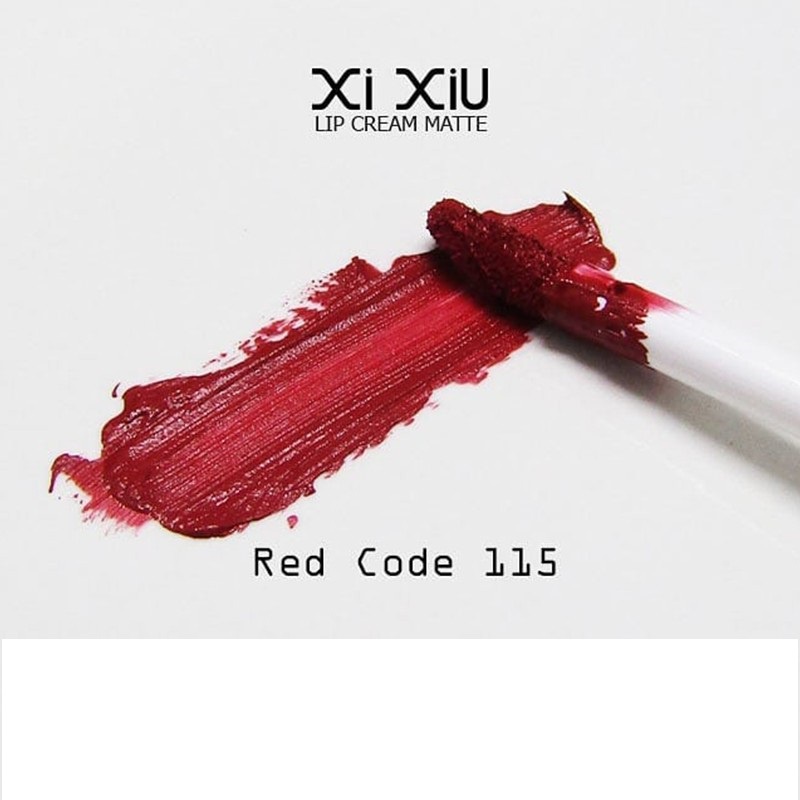 Xi Xiu Lip Cream Matte Halal BPOM | XIXIU Lipcream Mate (KIM)