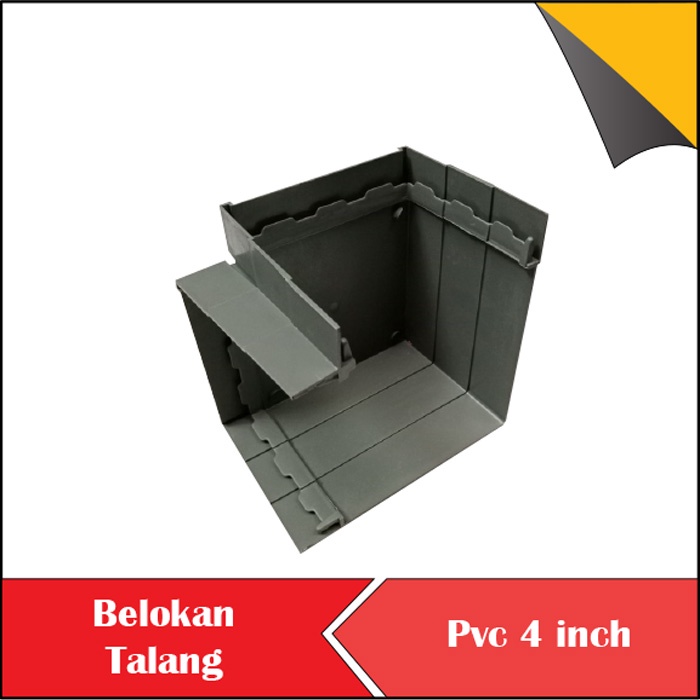 Belokan Talang pvc 4 inch