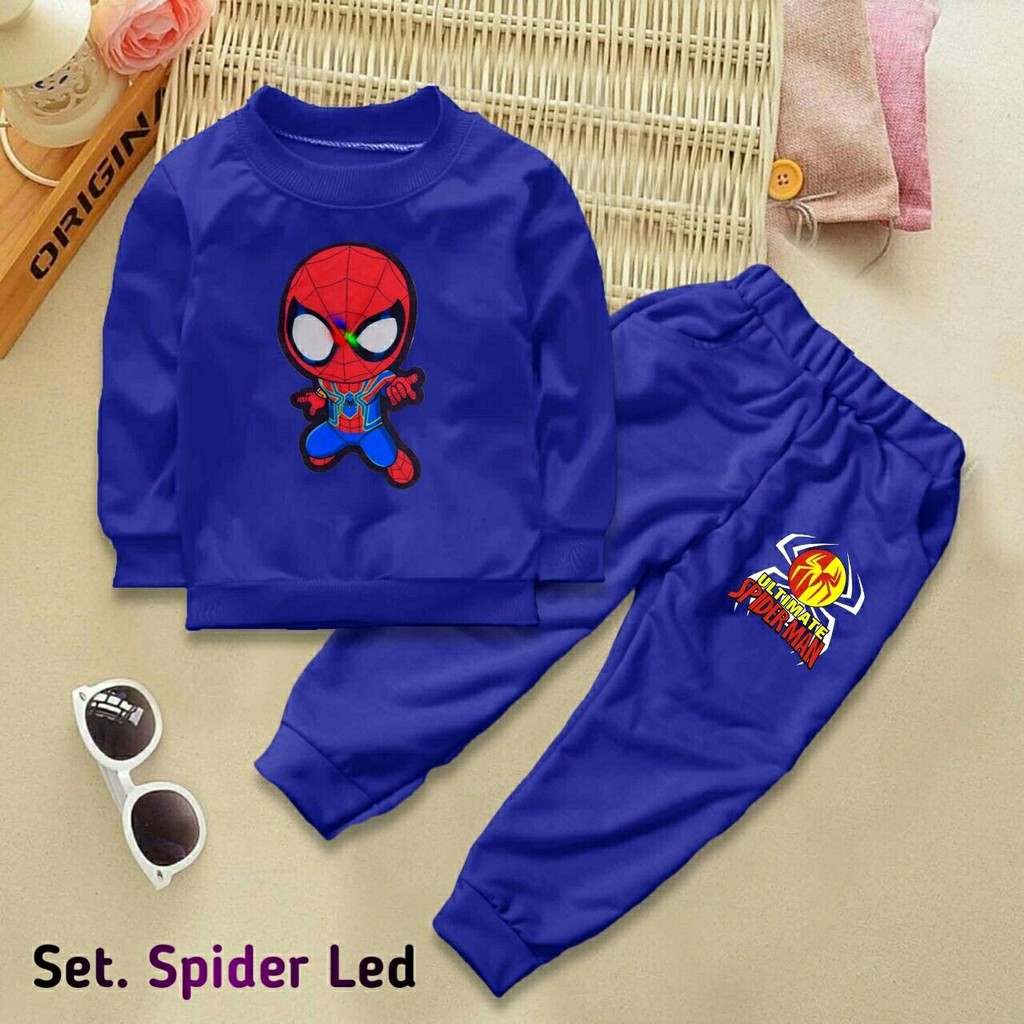 KID SPIDERLED 6Warna