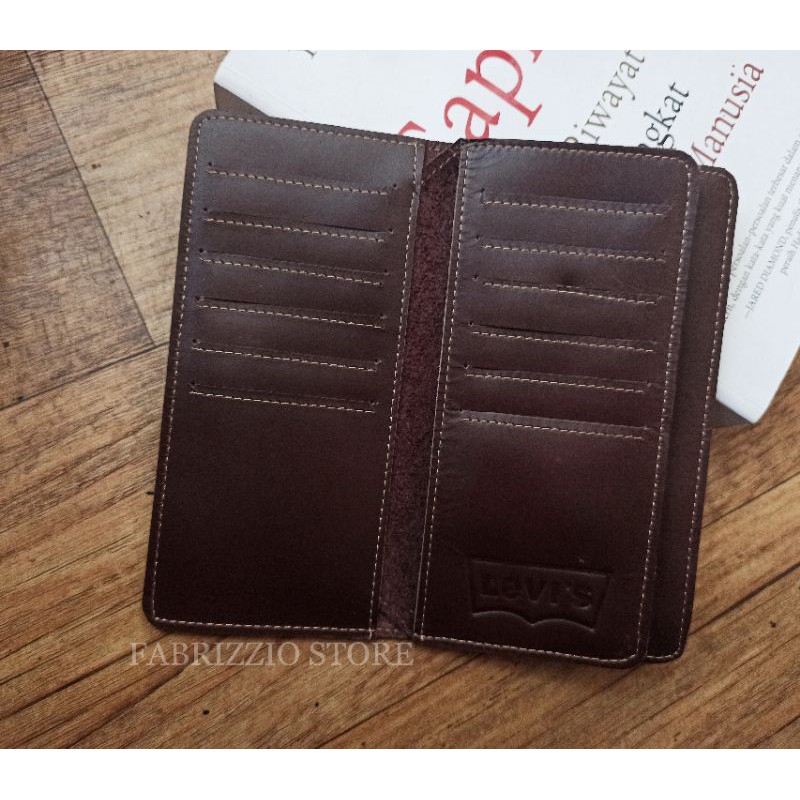 dompet panjang hp full kulit asli