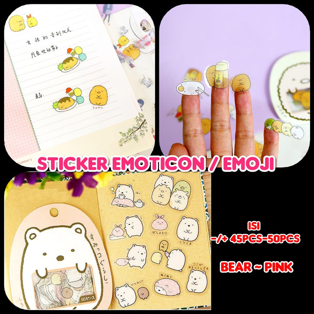 

STIKER BOTOL MINUM 2 LITER BEAR PINK | STIKER EMOTICON EMOJI | STICKER DIARY | STICKER BUKU HARIAN | NOTEBOOK STIKER | HIASAN CASING HP | STIKER CASING HP - gemilangwallpaper