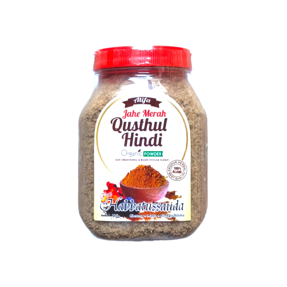 

Jahe merah super qusthul hindi plus habbatussauda instant 330gr - Alifa