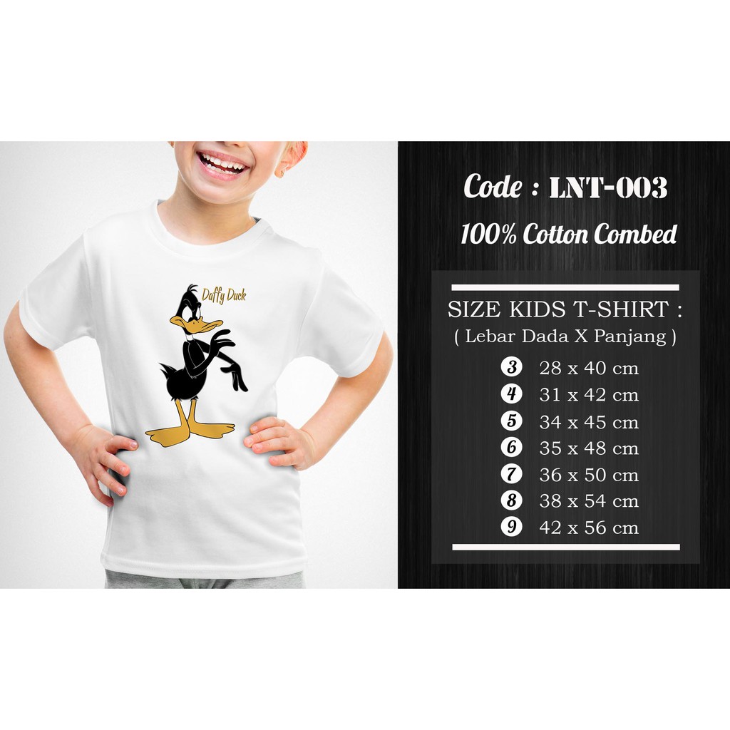 [FREE NAMA !!] Kaos Anak &amp; Family Looney Tunes 100% COTTON PREMIUM