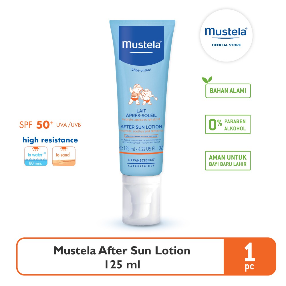 mustela after sun lotion