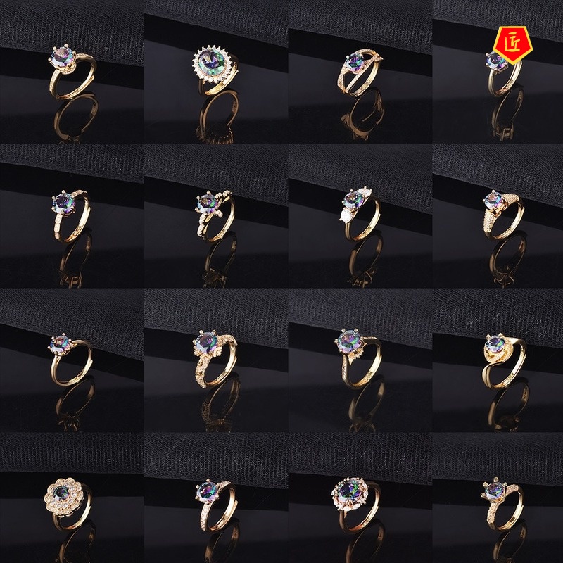 [Ready Stock]Creative Moissanite Star Crown Ring