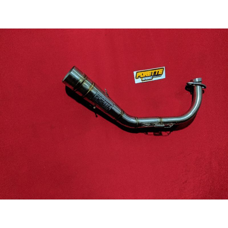 LEHER PIPA KNALPOT ROAD RACE MIO SPORTY MIO SMILE INLET 50MM