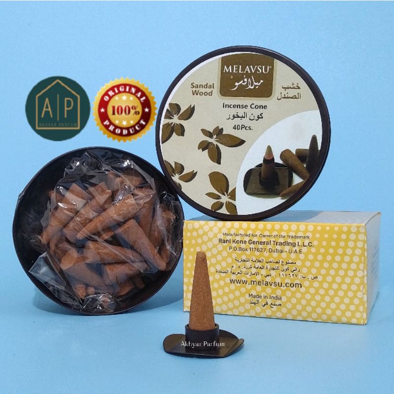 Melavsu Sandal Wood | Bukhur / Pengharum ruangan / Aromatheraphy / Dupa wangi / Aroma terapi origina