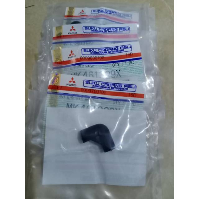 Selang karet L sambungan nozzle wiper canter turbo dan elf orisinil