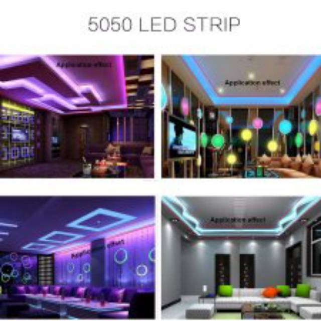 hanya LAMPU LED STRIP RGB 2835 3528 IP33 IP44 GEL OUTDOOR WATERPROOF 12V 5M ONLY INDOOR