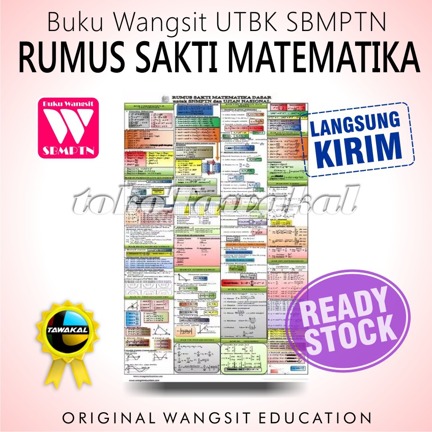 Buku Wangsit 2021 / UTBK SBMPTN 2021 / Rumus MATEMATIKA