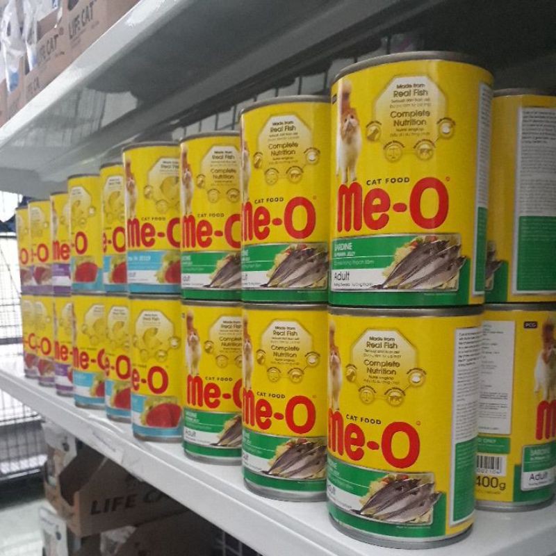 Meo wet food meo kaleng 400gr all varian