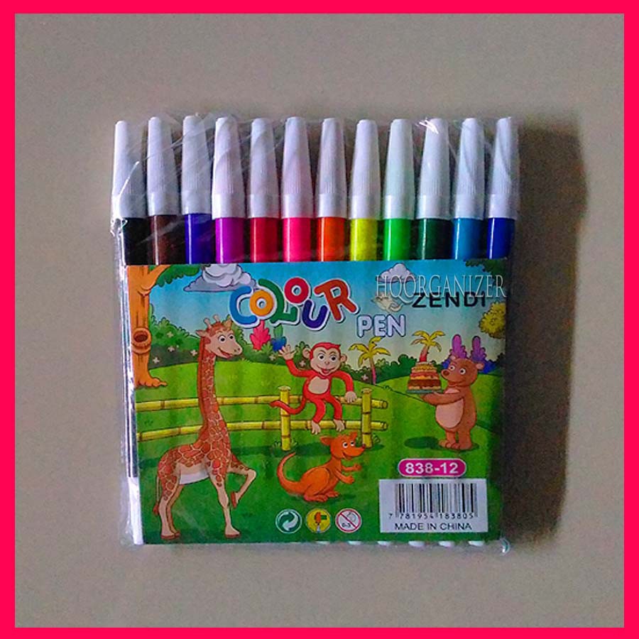 

HQO 12 WARNA PEWARNA SPIDOL ZENDI H0323A