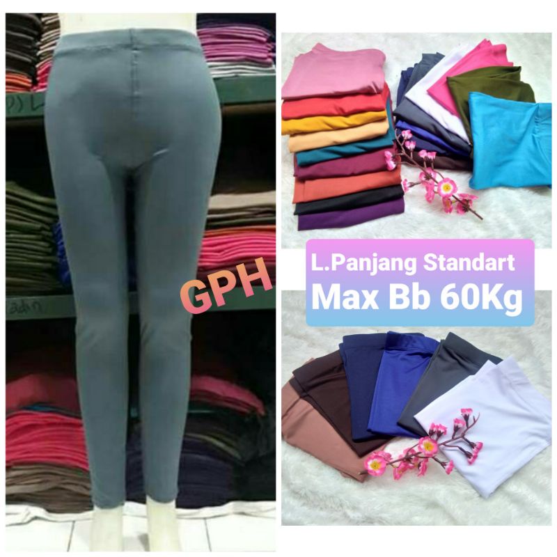 Celana Legging Panjang Standard / Legging Wanita