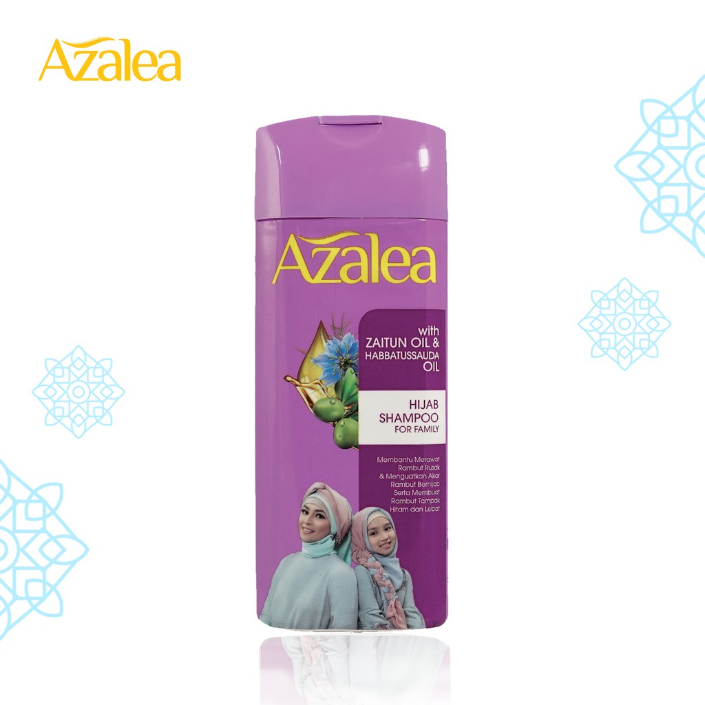 Azalea Shampoo with Zaitun Oil &amp; Habbatussaudah Oil (Family Shampoo Hijab) 180mL