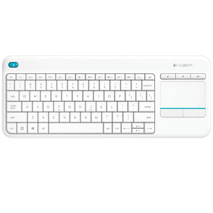 Keyboard LOGITECH Wireless Touch K400R PLUS - Garansi Resmi K-400R