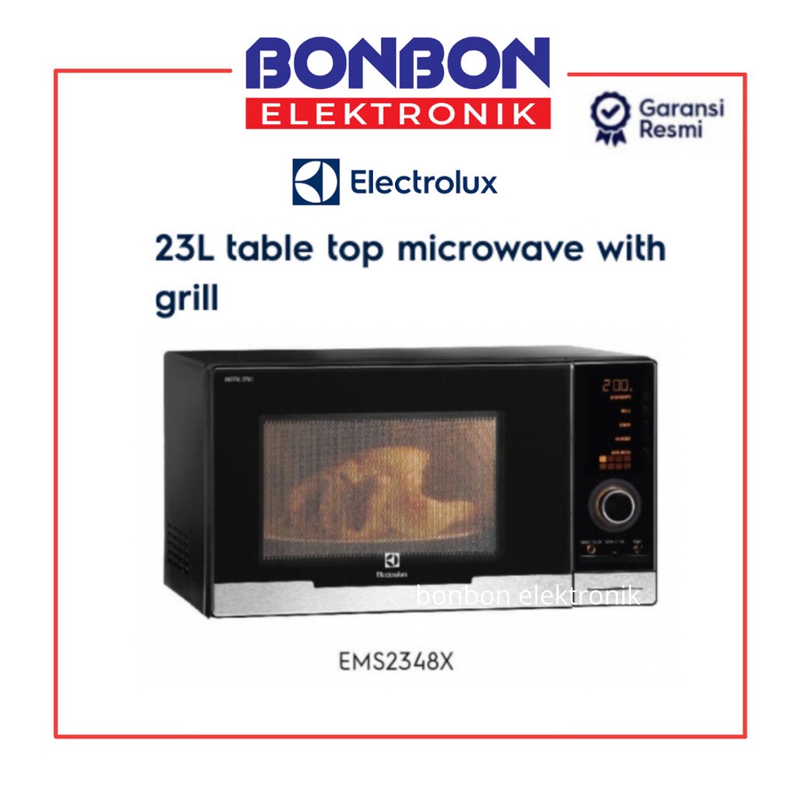 Electrolux Microwave Oven EMS2348X / EMS 2348X / EMS 2348 X 23L