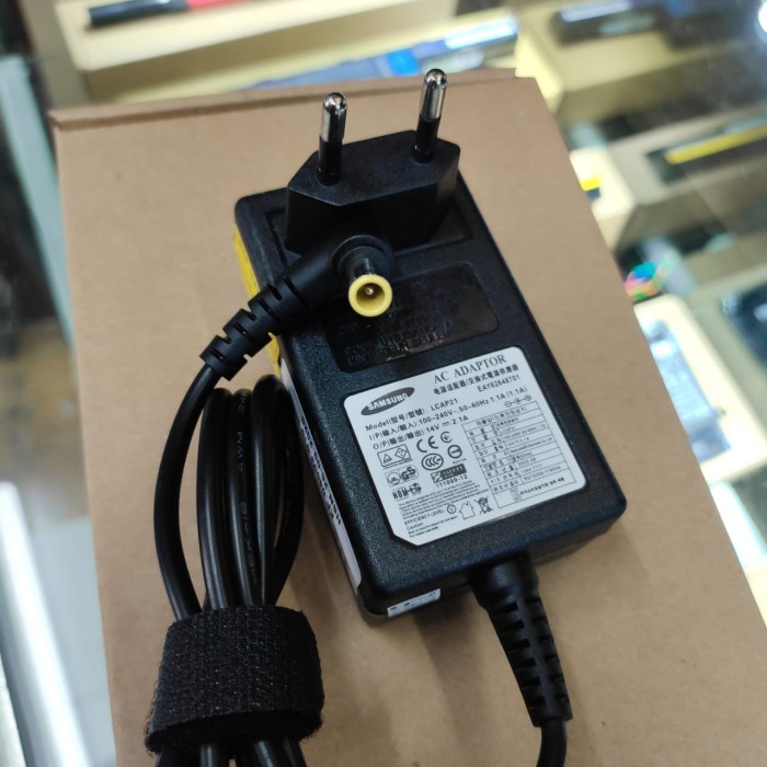 Charger Adaptor Monitor Samsung 14V 2.1A Bergaransi