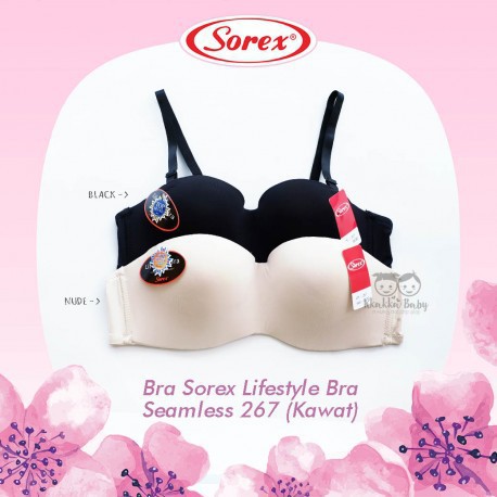 BRA SOREX 267 Bra Robot Busa Tipis Ada Kawat Cup B PAKAIAN DALAM WANITA ORIGINAL TERMURAH MERK SOREX