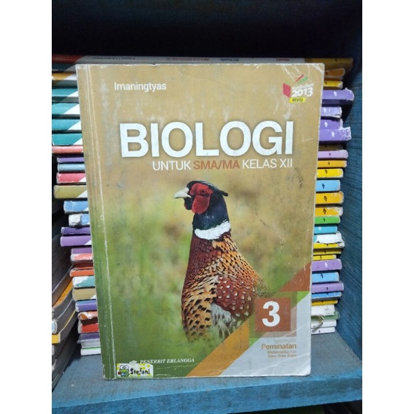BUKU BIOLOGI KELAS 12/3 SMA ERLANGGA
