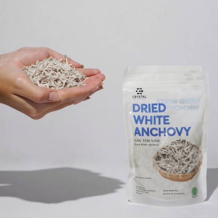 

Dried White Anchovy / Ikan Teri Nasi Kering Bebas Pemutih & Pengawet