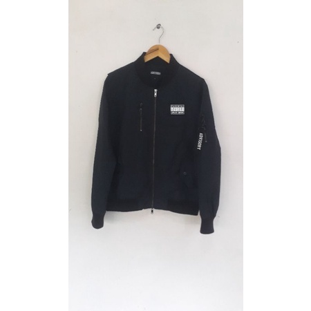 parental advisory bomber jacket