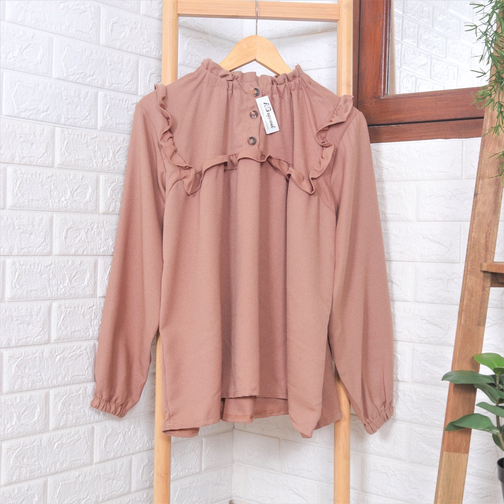 Zuka top / blouse - wanita atasan - wanita terbaru / baju kekinian