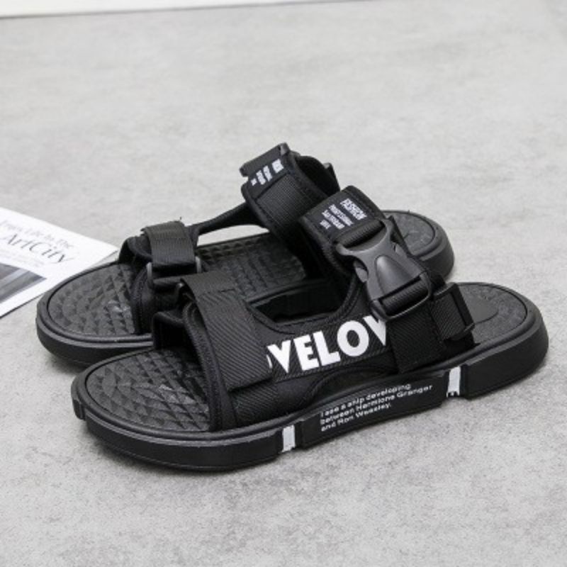 Sandal Gunung Outdoor Pria Import Sendal Traveling - Sandal Gunung Cowok Sepatu Sandal Pria Import Ringan Kuat Anti Slip Tidak Licin