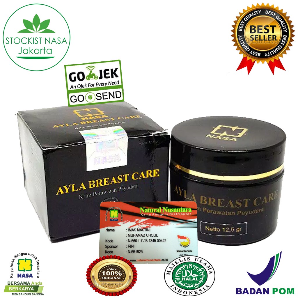 Pengencang Payudara /Pembesar Payudara AYLA BREAST CARE /ASLI NASA PRODUK